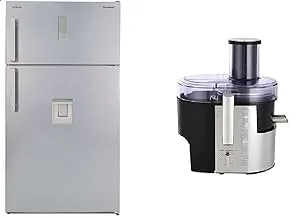 Panasonic 575 Liters Top Mount Refrigerator + Panasonic Juicer, 800W, MJ-DJ01STN, 2 Liters, Multicolor- 1 Year Warranty