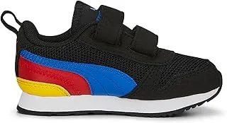 baby-boys Puma R78 V Inf PUMA Black-Victoria Blue- Sportstyle Kids Sneakers