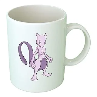 Fast Print Printed Mug, Pokemon - White and Purple