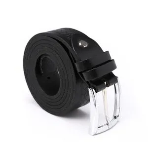 Activ Braid Pattern Double Loop Belt - Black