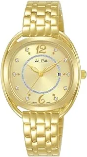 Alba LADIES' Fashion Stainless Steel Light champagne dial AH7BG4X