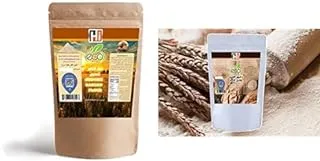 Eco Healthy, 1 kg (Organic Barley Flour + Whole Wheat Flour) bundle