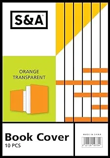 S & A Book Cover, Orange