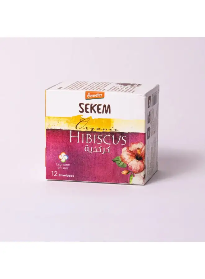 Sekem Organic Hibiscus Drink 12 Envelopes