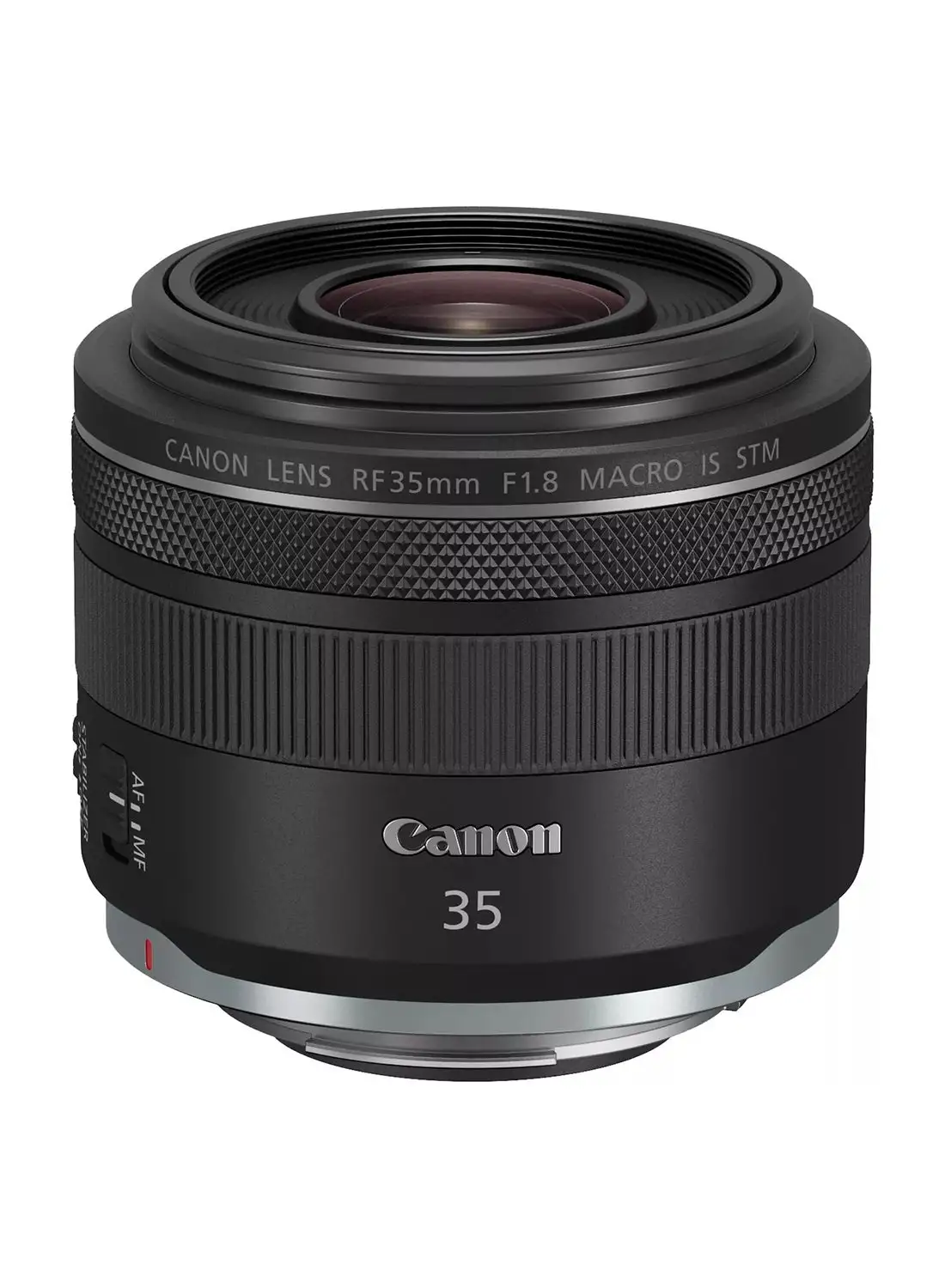 عدسة Canon RF 35mm F1.8 IS Macro STM، مستوى متحمس، IS هجين، تركيز STM، رائعة للشارع، والسفر، والأسود الماكرو