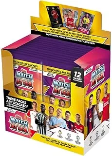 حزمة متعددة من بطاقات التداول لدوري أبطال أوروبا UCL 2023/2024 من Topps Match Attax