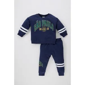 Defacto Babyboy Regular Fit Bike Neck Knitted Set - 2 Pieces