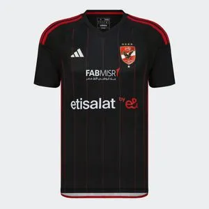 ADIDAS MPS54 Ahly A Jsy Y T-shirt For Kids- Black