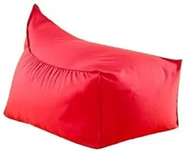 Ricrac Razand Outdoor Bean Bag Chair, Red