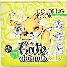 Pretty Kitty High Quality Coloring Book For Adults & Kids - Multi Color