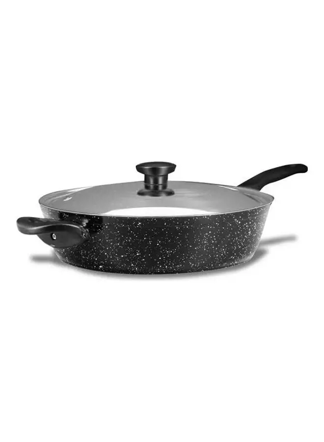 Top Chef Granit Frying Pan Black 30cm