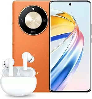 HONOR X9b Dual SIM 12GB RAM+256GB ROM (6.78 Inches) (5G)- (Sunrise Orange)+HONOR Choice Earbuds X5