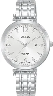 Alba LADIES' Fashion Stainless steel Silver white dial AH7BW7X