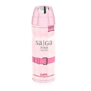 Emper Saga Pink - Pour Femme - Body Spray - 200ml