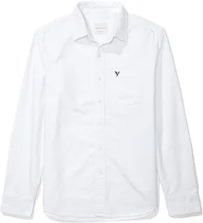 American Eagle Men's Classic Fit Oxford Button-Up Shirt