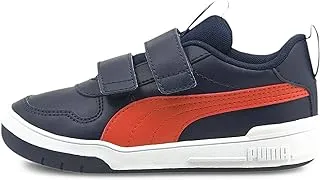 PUMA Multiflex SL V PS Peacoat-Grenadine للأطفال، مقاس 34.5 EU