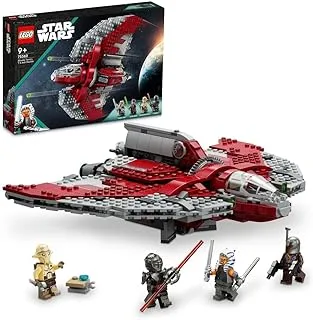 LEGO® Star Wars™ Ahsoka Tano’s T-6 Jedi Shuttle 75362 Building Toy Set (599 Pieces)