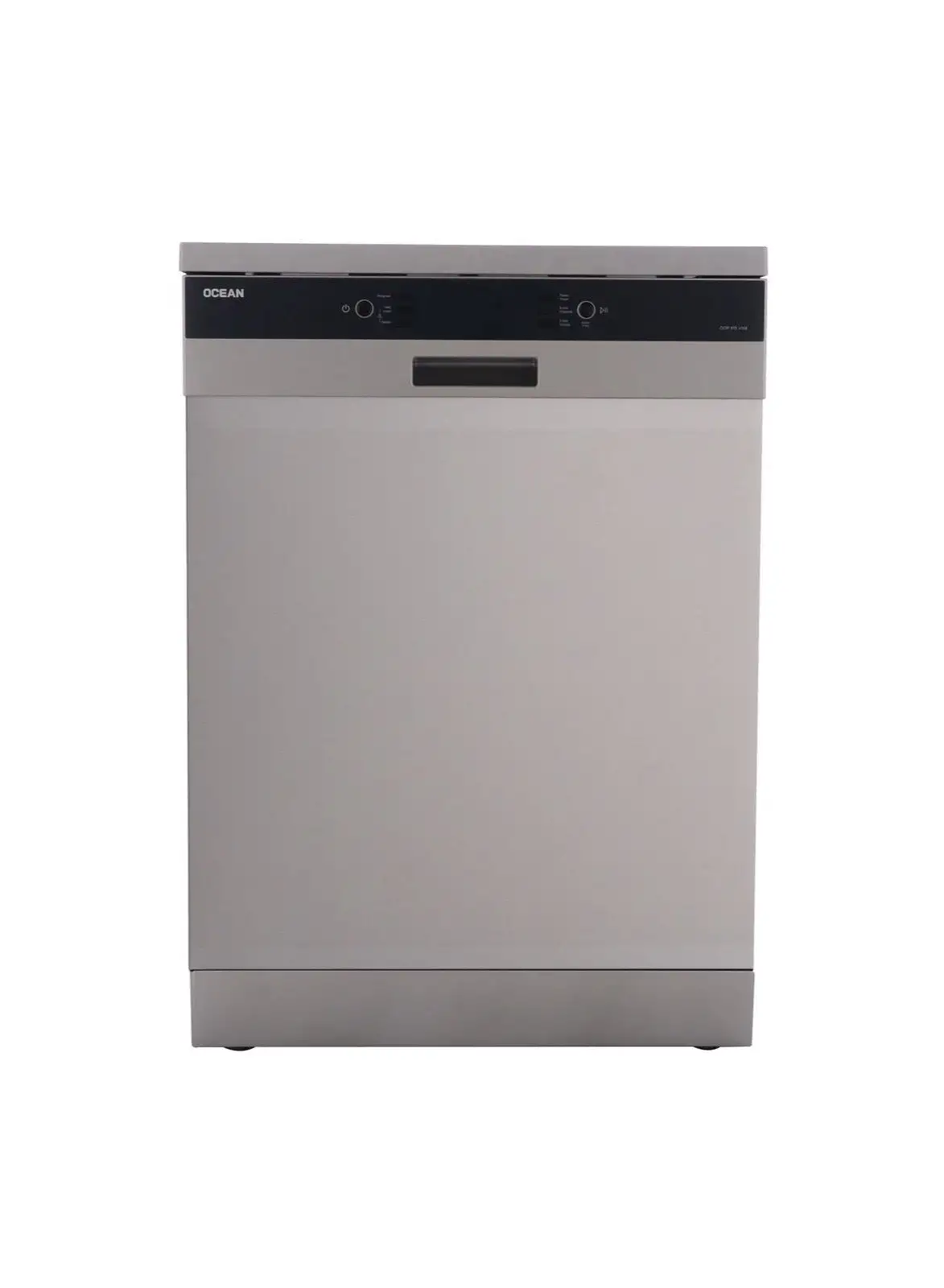 Ocean Freestanding Half Load Dishwasher, 60CM, 15 Persons, Light Inox - ODP 815 VVBN