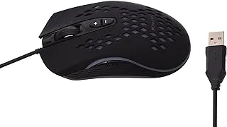 Generic XTRIKE ME GM-222 Gaming Mouse with Colorful Lightning And Elegant Appearance Efficient For Computer - Black