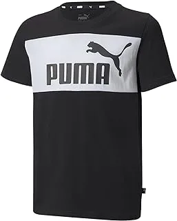 قميص للأولاد/للجنسين ESS Block Tee B Puma Black-XX