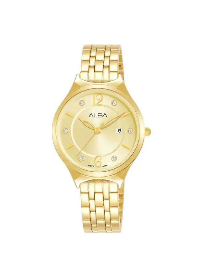 Alba Stainless Steel Analog Watch AH7AQ8X