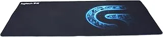 Rubber Speed Surface Mouse Pad Its Works Great With Tube Design With Stitched Edges For Gaming 90x40cm - Black Blue