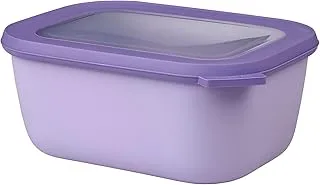 Mepal Multi bowl Cirqula rectangular 1500 ml / 50.7 oz - Nordic lilac