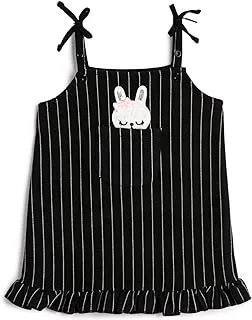 KOTON Babygirl's Strappy Rabbit Applique Ruffle Details Dress