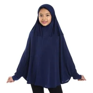 Caesar Plain Prayer Veil For Girls With Long Sleeves