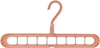 Free Life Plastic Clothes Hanger with Hook - Rose