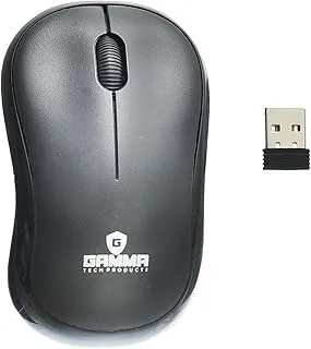 Generic Gamma GT-151 Gaming Mouse Wireless With Power Save And Elegant Appearance Efficient For Computer - Black