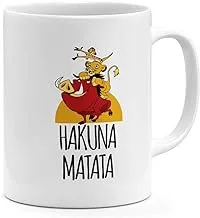 Hakuna Matata Lion King 11oz Coffee Mug Timon Pumba Simon 11oz Ceramic Novelty Mug