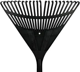 Black plastic broom