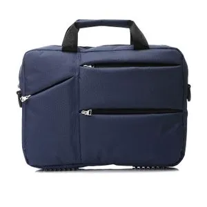 Activ Multi Pockets Padded Laptop Bag With Adjustable Handle - Navy Blue