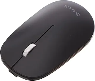 Aula AM300 Wireless Mouse Ergonomic Design With Rechargeable And Elegant Appearance Efficient For Computer 3.7 V/15mA - Black