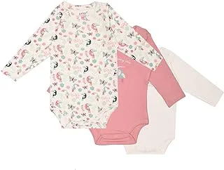 Junior Baby Girl Bodysuit, Multicolor, 3 Months