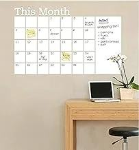 The Month Whiteboard Sticker Generation Calendar Blackboard White Carved Wall Sticker