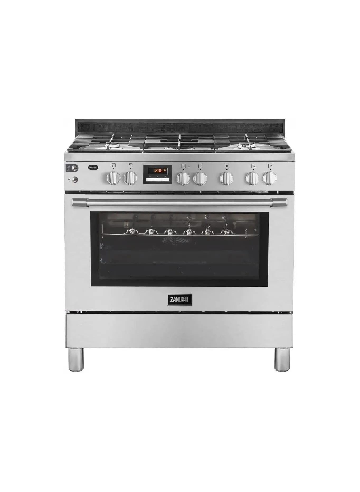 ZANUSSI Zanussi 5-burner TasteMax cooker with gas oven and hob ZCG92686XA