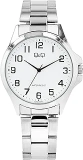 Q&Q WATCHES Q&Q Japan By Citizen C36A-005PY Fashion Analog Men Silver