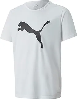 Unisex Kids individualRISE Logo Tee Jr Puma White-PU SHIRT (pack of 1)