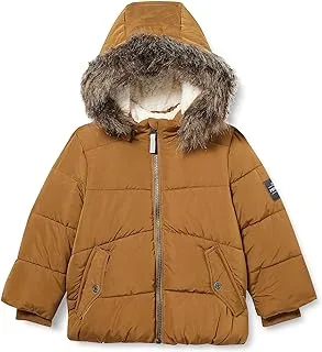 name it Girl's Mathew Fur Hooded Jacket