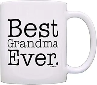 best grandma ever white mug