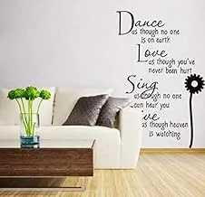 english Words Wall stickers Home bedroom Living room Wall Decals