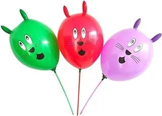 Amosfun Rabbit Toy Easter Rabbit Bunny Latex Balloons Woodland Party Balloon Decorations Baby Shower Birthday Party Favors 25pcs (Mixed Color) Baby Tots