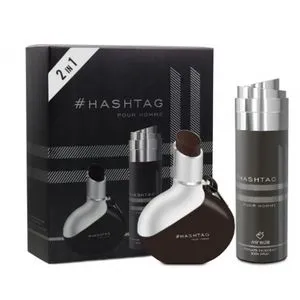 Mirada Hashtag - EDT For Men 85ml + Body Spray - 200ml