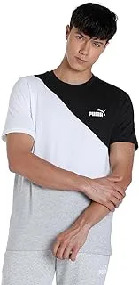 Male/Unisex PUMA POWER Cat Tee Light Gray Heather SHIRT