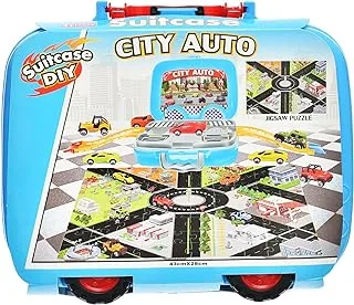 Generic Plastic Police Set Department Education Enlighten IQ With Logical Thinking Ability And Police Cars set Amazing Design Add More Funny For Children - MultiColor