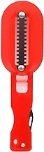 Fish Peeler with Metal Knife (Red)