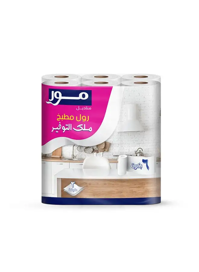 More Kitchen Rolls 6 Pcs