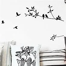 Birds Flying Black Tree Branches Wall Sticker Vinyl Art Decal Mural Home Decor